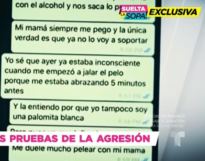 Difunden videos de las agresiones de Alejandra Guzmán a Frida Sofía