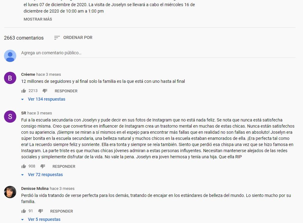 ¿Operación fallida o asesinato? Los misterios sobre la muerte de Joselyn Cano