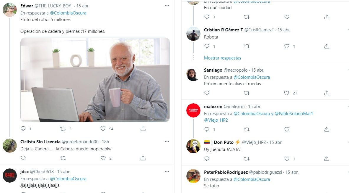 ¿Delincuente cayó o lo empujaron?
