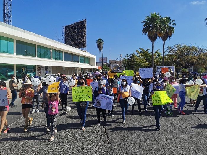 Marchan para exigir justicia para Rodolfo