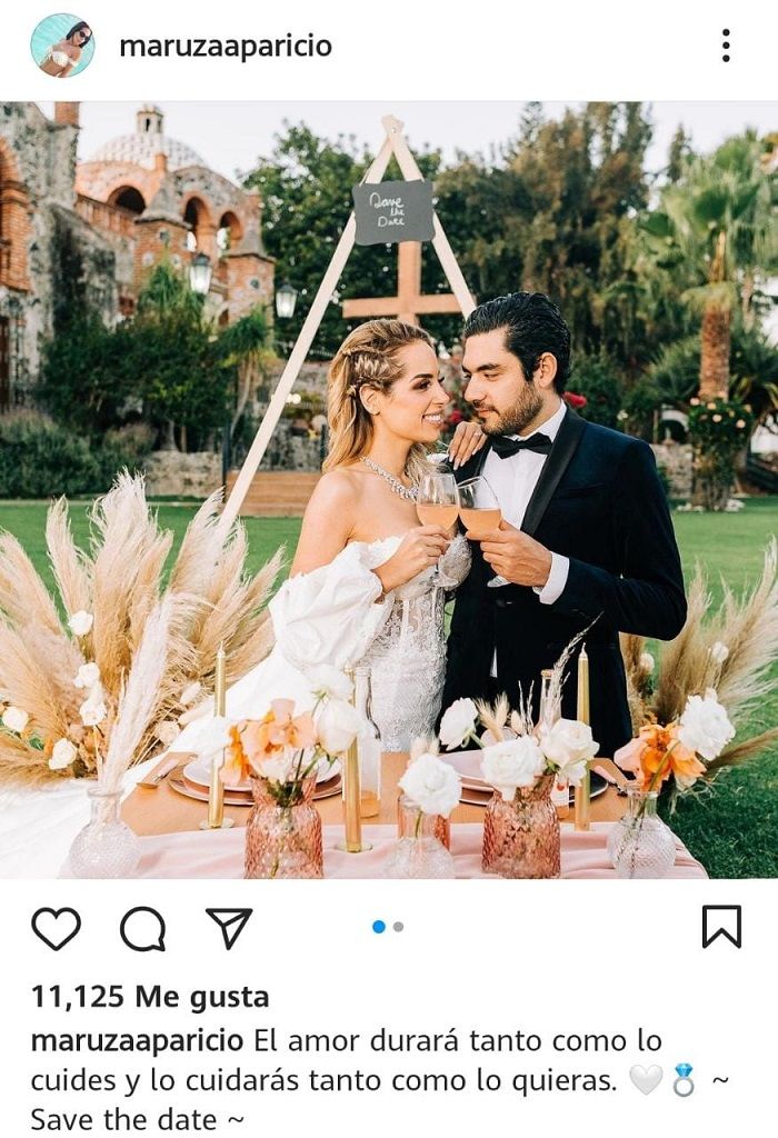 Influencer arma megaboda en pandemia