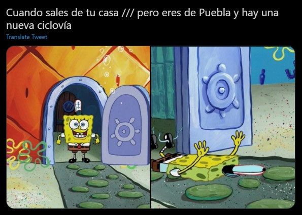 Los mejores memes de la ciclovía Puebla