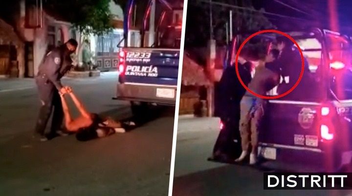 Captan nuevo abuso policiaco en Tulum