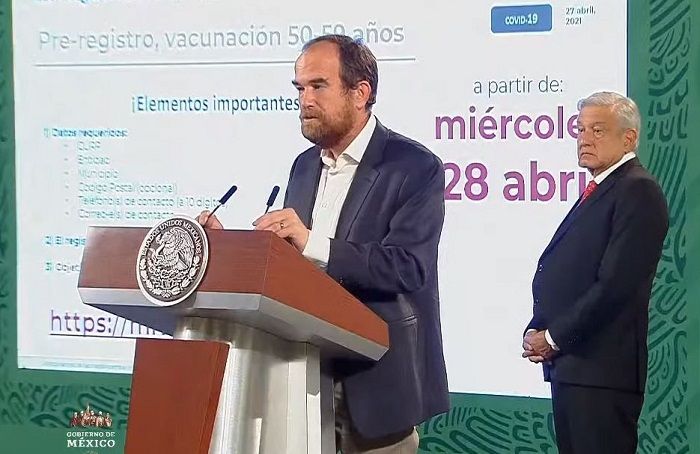 ¿Cuándo inicia la vacunación COVID de 50 a 59 años?