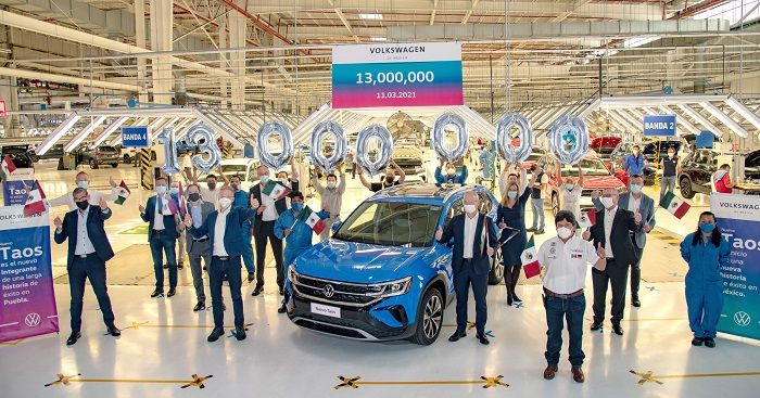 Récords de producción de VW Puebla