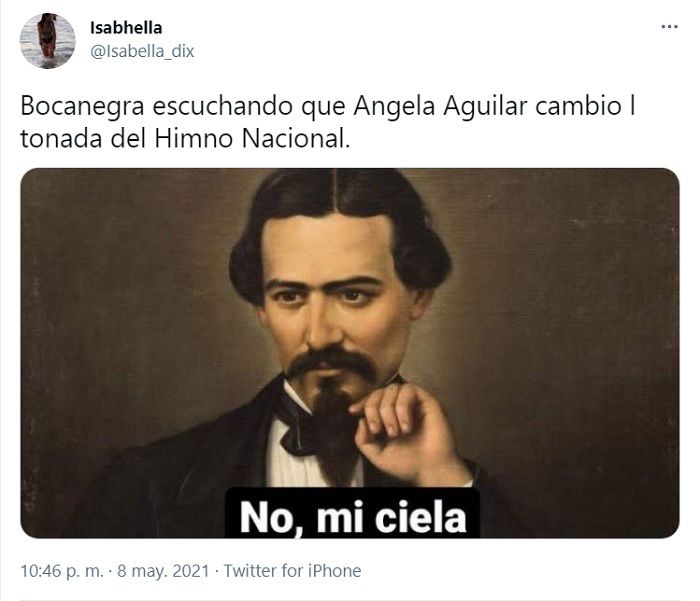 ¿Multarán a Ángela Aguilar por cambiar tono del Himno Nacional?