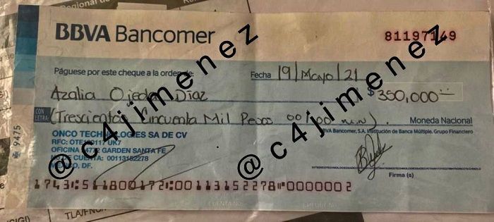 Detienen a Azalia Ojeda La Negra