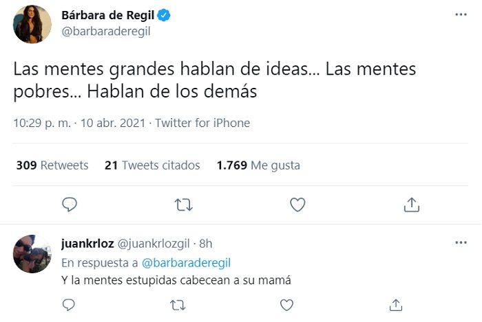 Critican a Bárbara de Regil en redes