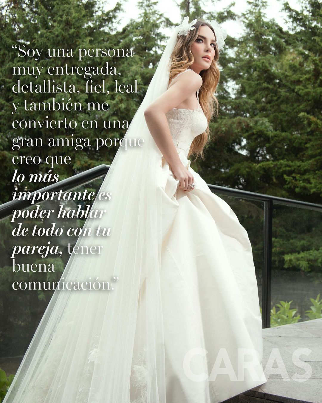 Las fotos de Belinda vestida de novia