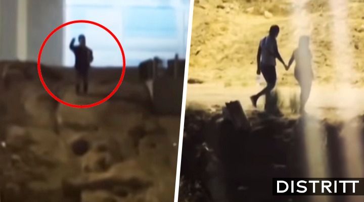 Papás abandonan a su hijo en el río Bravo; niño suplica que no se vayan |VIDEO