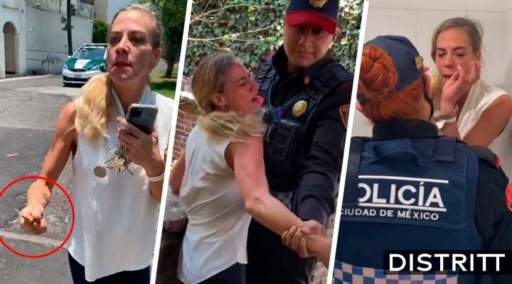 Lady Miguel Hidalgo. Amenaza a mujer y la detienen |VIDEO