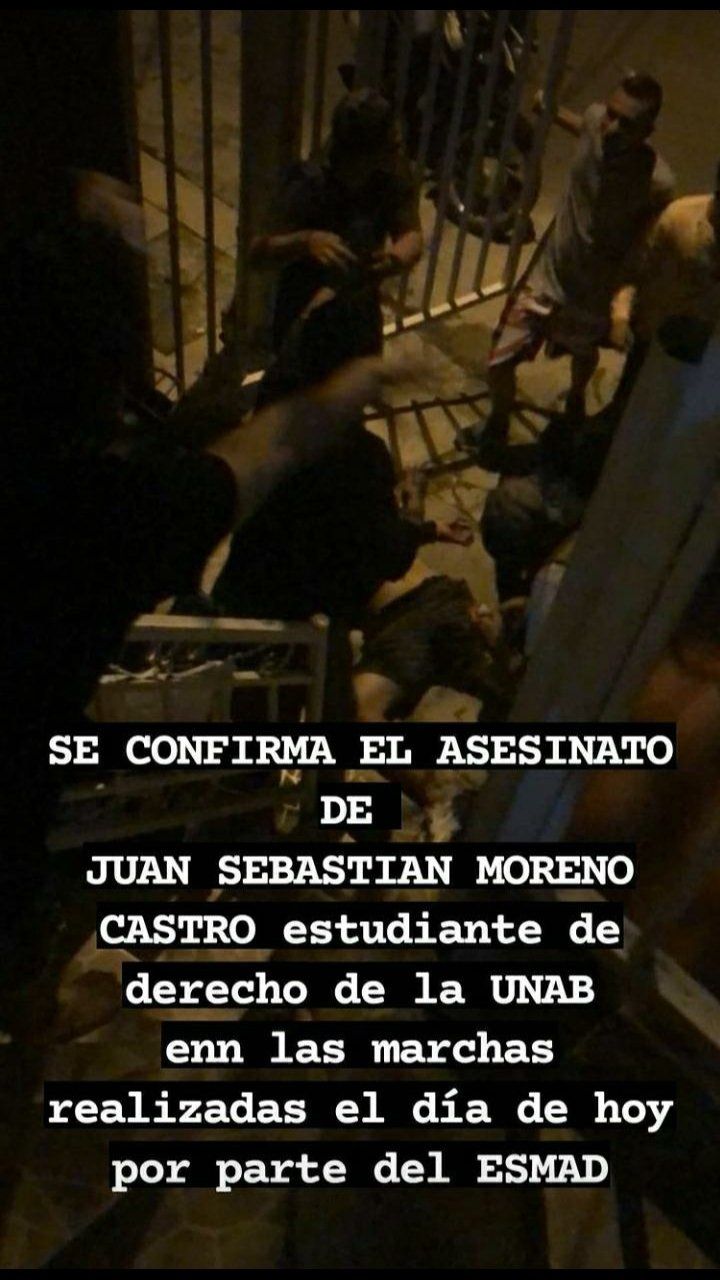 Video de ataque de policía a joven en Floridablanca