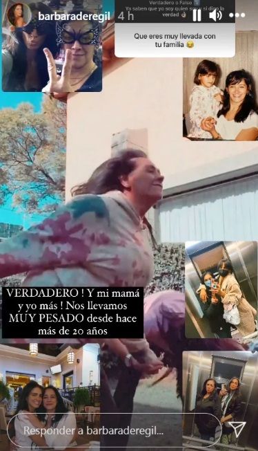 Bárbara de Regil revela por qué le dio un cabezazo a su mamá