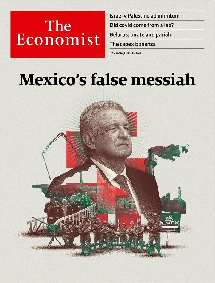 Ebrard responde a The Economist por portada sobre AMLO 