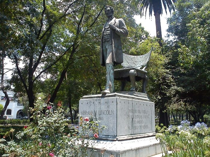 Estatua de Abraham Lincoln en CDMX