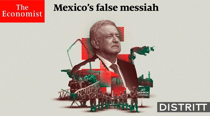 Falso mesías de México: la polémica portada que The Economist le dedicó a AMLO