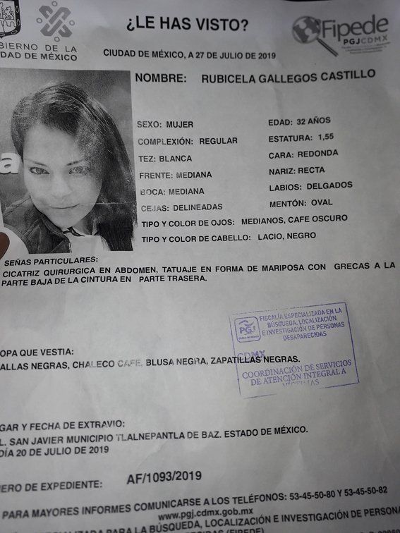 ¿Quién es Rubicela Gallegos?