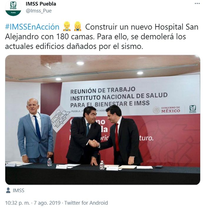 Fracaso del nuevo Hospital San Alejandro
