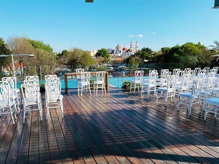 Terraza del Hotel Cartesiano