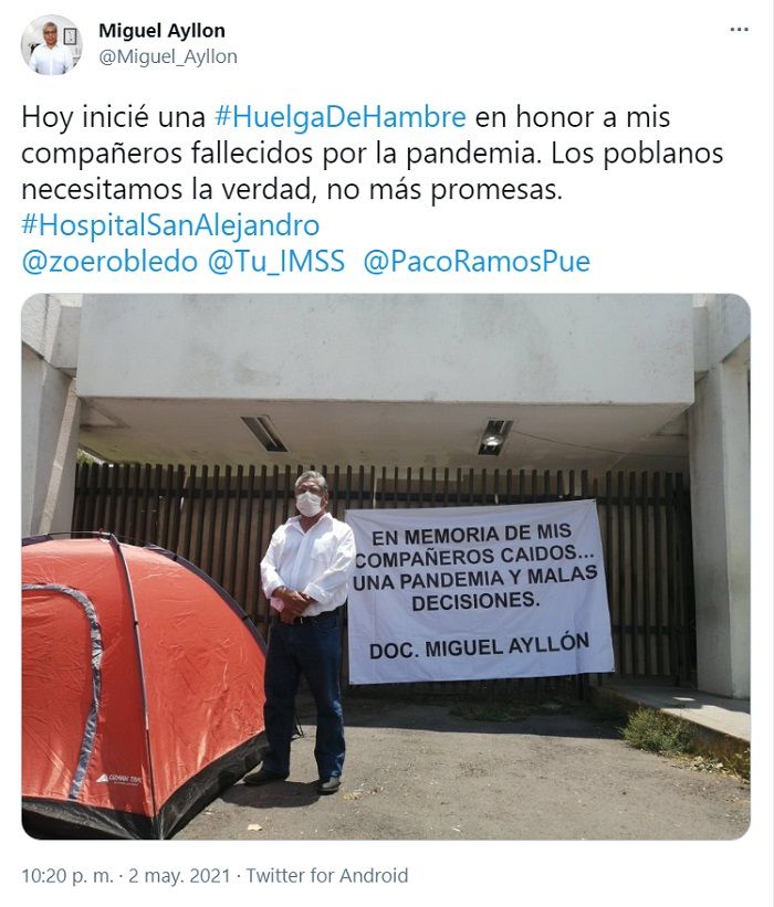 Inicia la demolición del Hospital San Alejandro