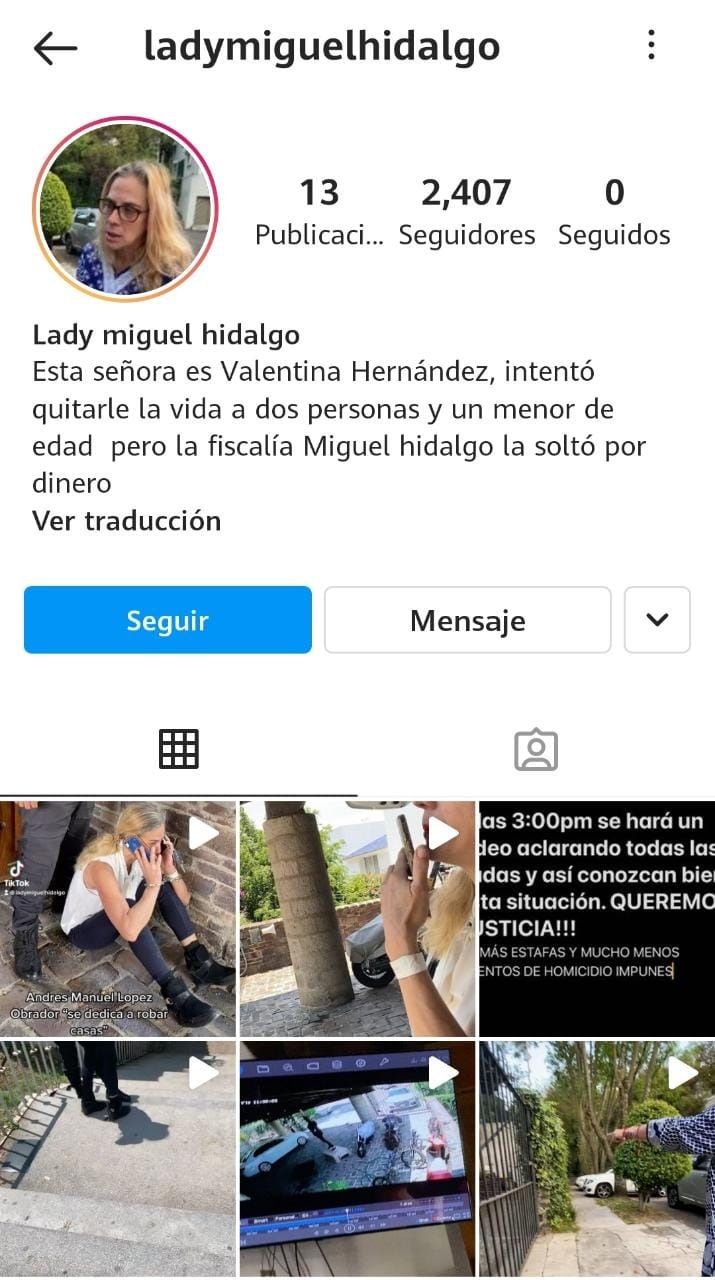 Lady Miguel Hidalgo sale libre