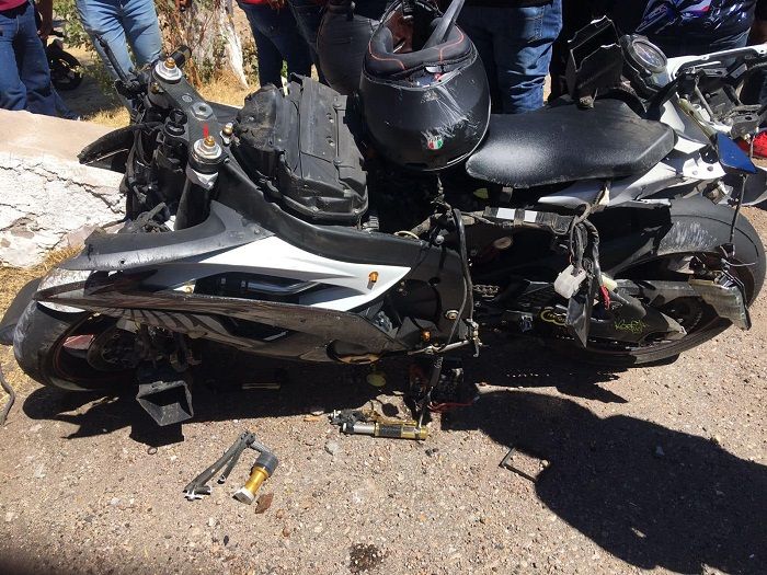 Muere motociclista en curva de la Durango-Mazatlán