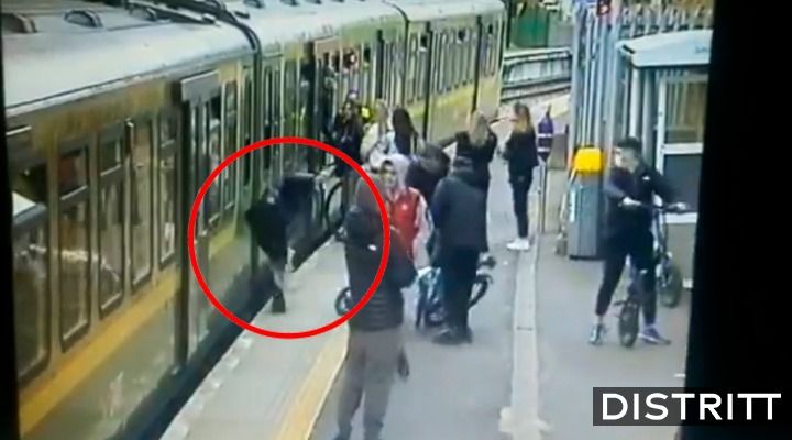 Video. Mujer cae a las vías del Metro tras sufrir acoso