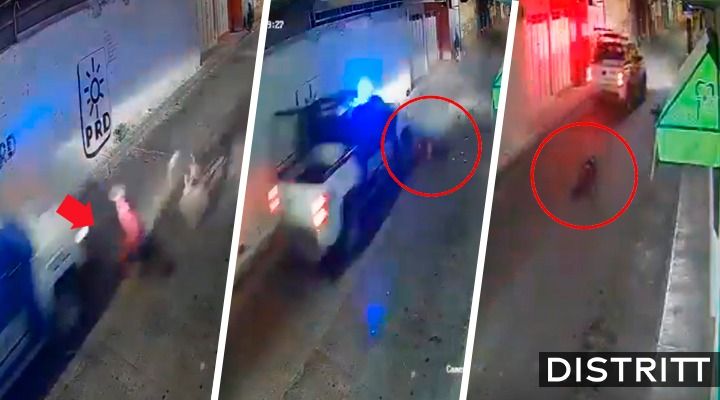 Guanajuato. Patrulla atropella a abuelito en Cortazar |VIDEO