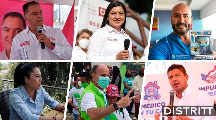 Propuestas contra inseguridad de candidatos a alcaldía de Puebla