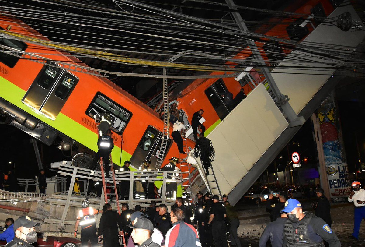 Los testimonios del accidente en la Línea 12 del Metro 