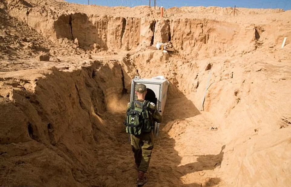 Israel y su lucha por destruir los túneles de la muerte