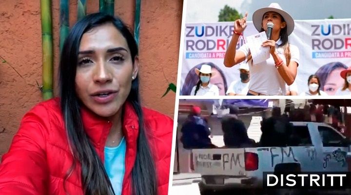 Zudikey Rodríguez reaparece en video tras amenaza de muerte