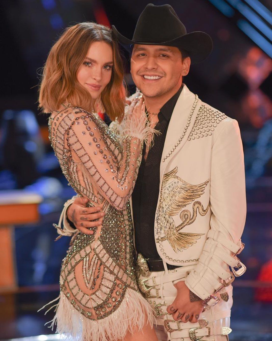 Belinda desata rumores de embarazo por nuevo video con Christian Nodal