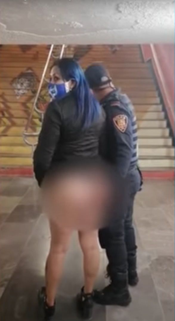 Investigan a policía por tocar a mujer en el Metro