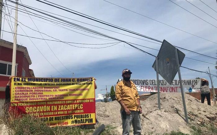 ¿Cuántas concesiones para extraer agua hay en Juan C. Bonilla?