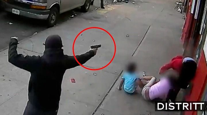 Buscan a sujeto que disparó contra hombre frente a dos niños en Nueva York |VIDEO