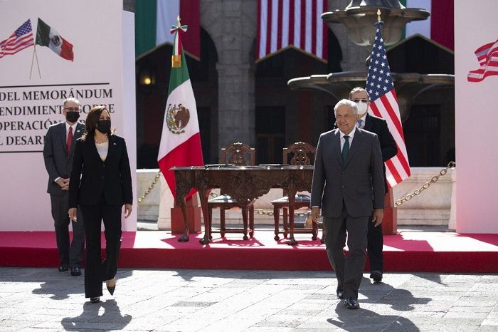 Kamala Harris en México: ¿de qué habló con AMLO?