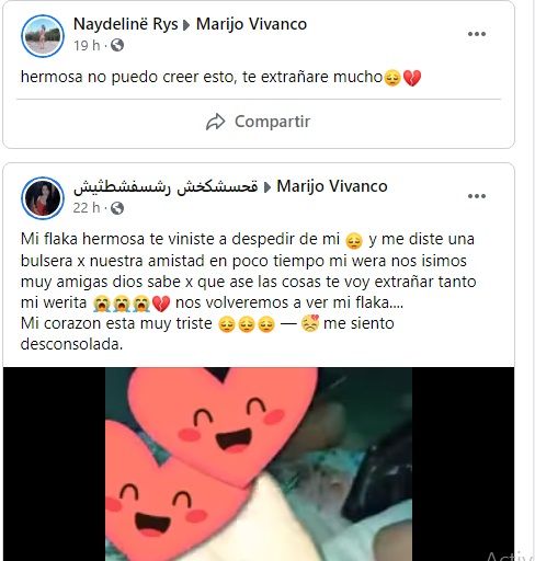 Amigos despiden a Marijo Vivanco