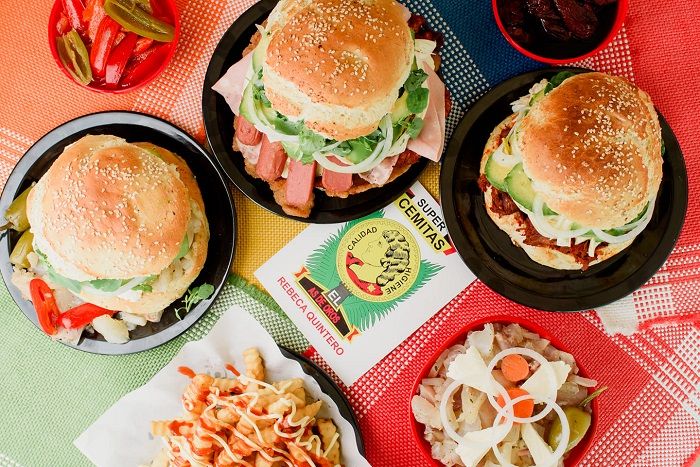 Mejores cemitas de Puebla en Mercado de Sabores