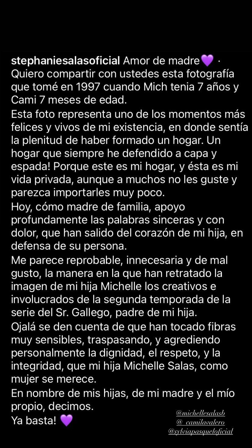 Así reaccionó Stephanie Salas