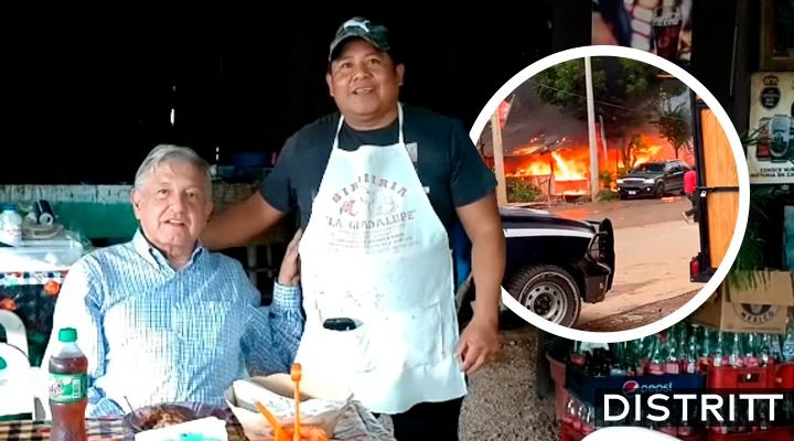 Matan a dueño de birriería en Michoacán; AMLO comió ahí y compartió el video