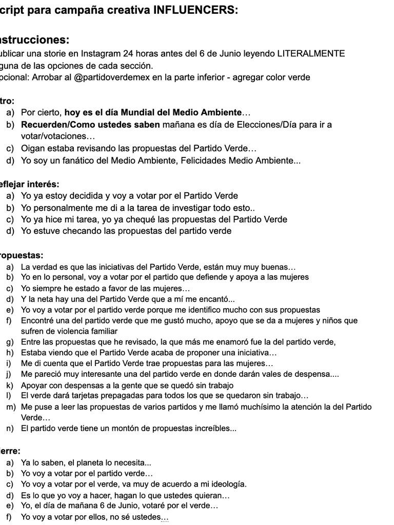 ¿Cuánto dinero habría pagado el Partido Verde a famosos por hacer propaganda?