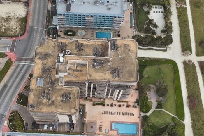 Piscina del edificio derrumbado en Miami sería la clave