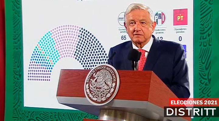 AMLO envía mensaje por resultado en elecciones; destaca mayoría en San Lázaro