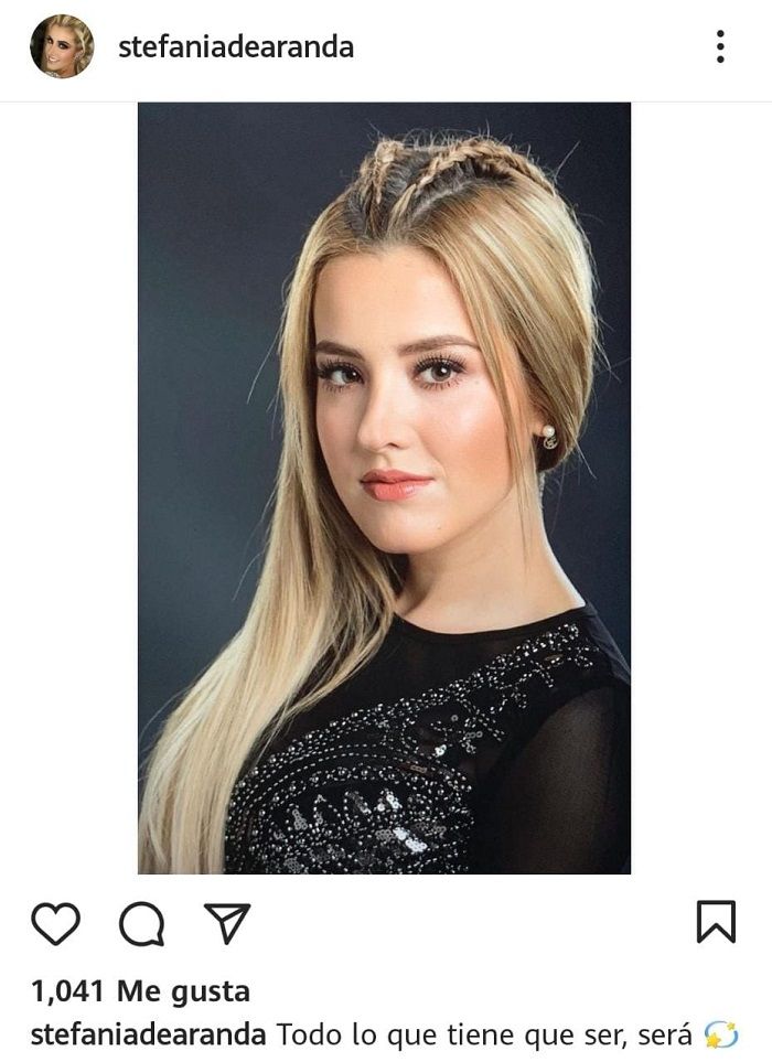 Stefanía de Aranda, esposa de Emir Pabón