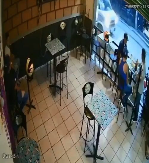 Morelos. Captan ataque armado en bar de Jiutepec |VIDEO 