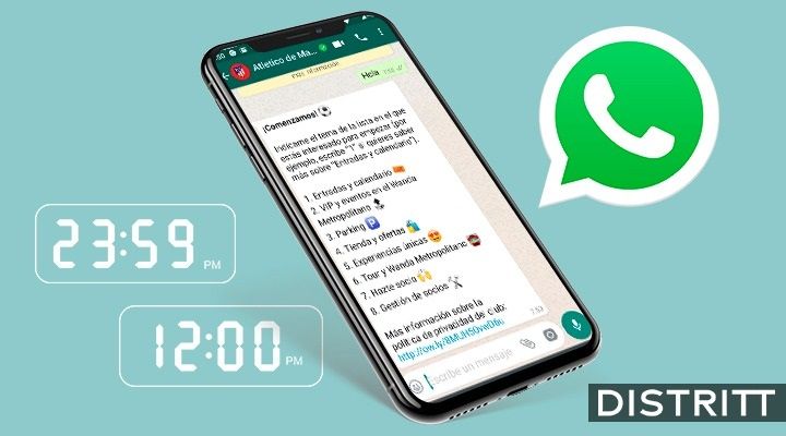 WhatsApp. ¿Cómo cambiar la hora de mis mensajes enviados?