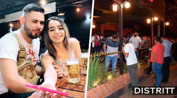 Matan a ladrón y a su novia en bar; dejan nota en su cuerpo