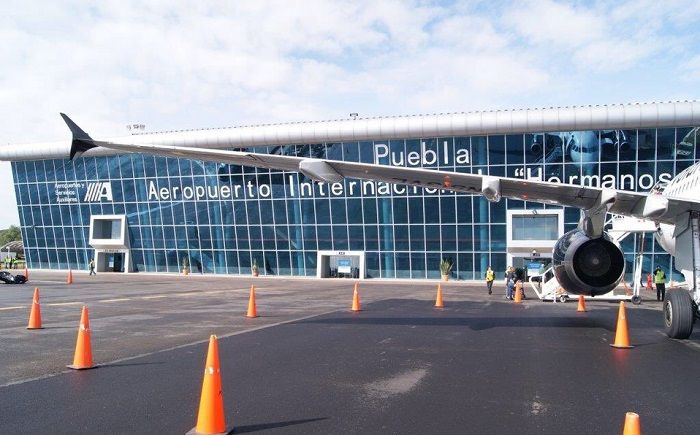 ¿Cuáles son los destinos del aeropuerto de Puebla?