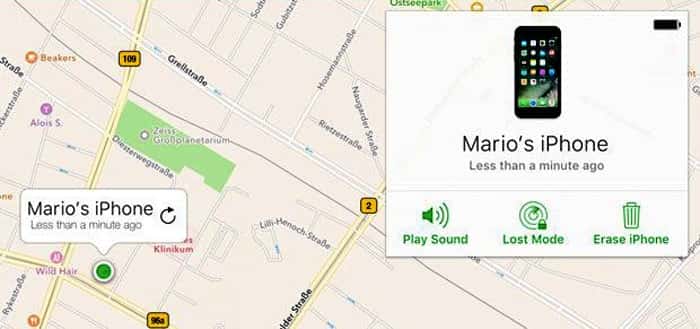 ¿Cómo encontrar un iPhone apagado?
